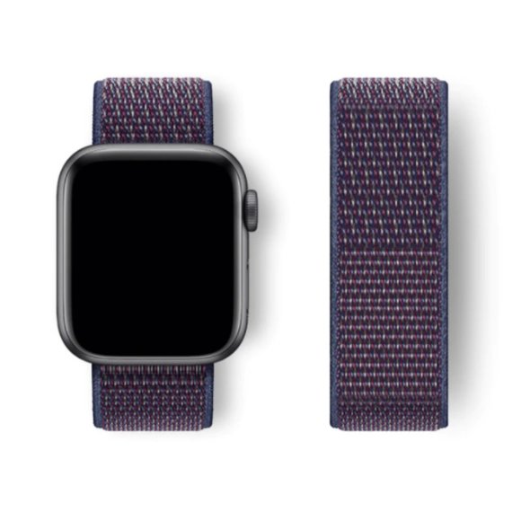 NEW BAND Indigo Strap Loop For Apple Watch - Picture 1 of 7
